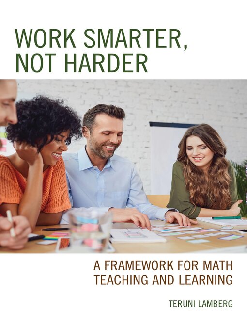 Title details for Work Smarter, Not Harder by Teruni Lamberg - Available